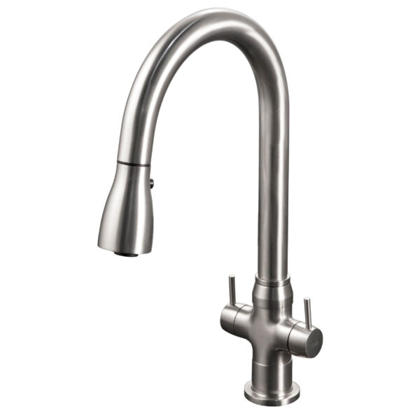 Hamat - Tendina Three Function Pull Down Two Handle Faucet