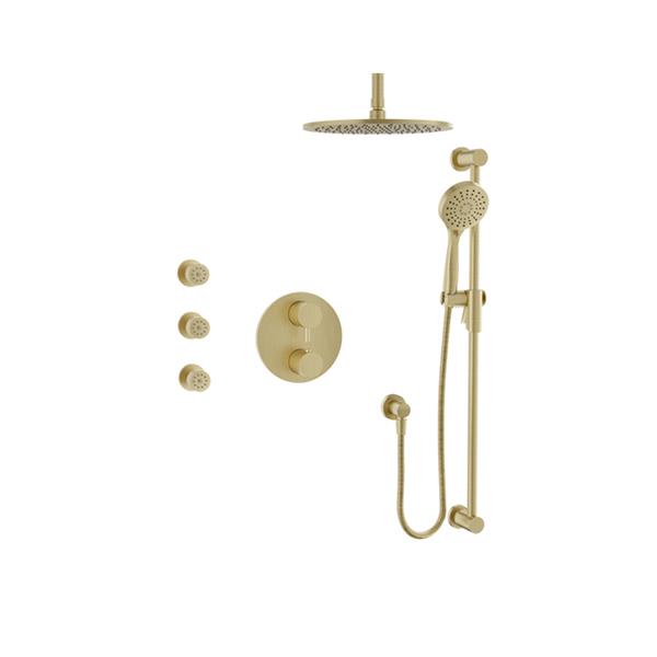 Baril - Zip B66 Trim only for thermostatic pressure-balanced shower kit