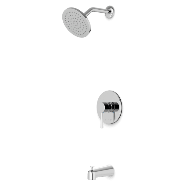 Artos - Trova Tub/Shower Set with Rain Head