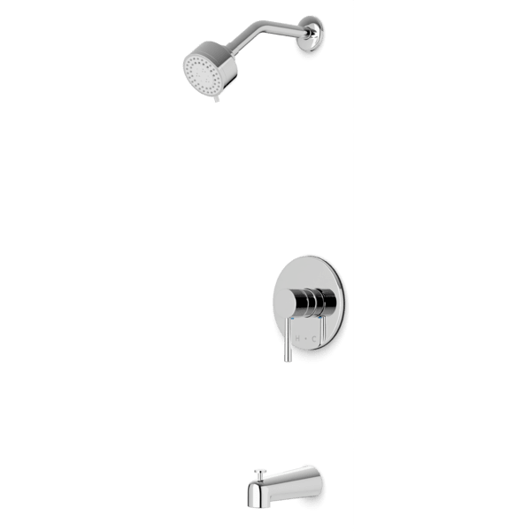 Artos - Opera Pressure Balance Tub / Shower Trim Kit with Multifunction Shower Head