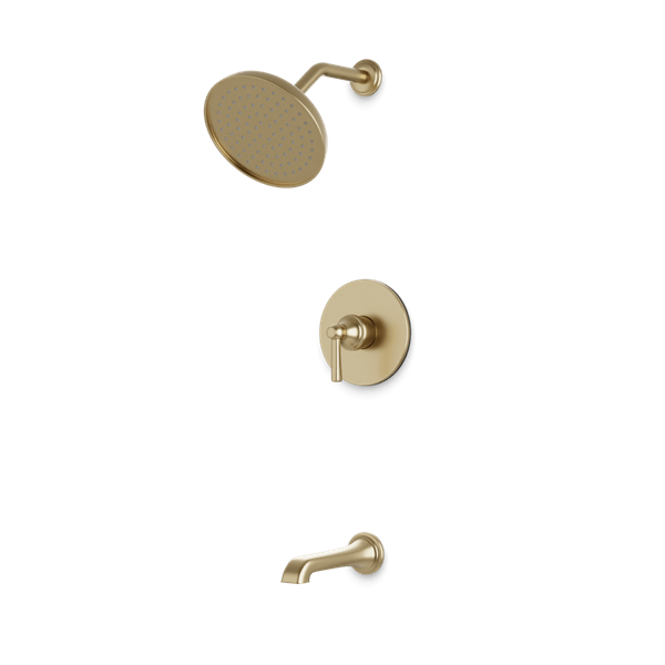 Artos - Classic 2-Way Pressure Balance Shower Trim Kit with Tub Filler