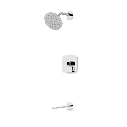 Artos - Harmony 2-Way Pressure Balance Shower Trim Kit with Tub Filler