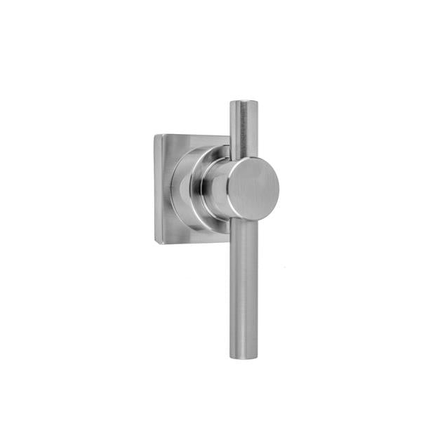 Jaclo - Contempo Peg Lever with Square Escutcheon Trim for Exacto Volume Controls and Diverters (J-VC34 / J-VC12 / J-20682 / J-20686 / J-20687 / J-20688 / J-20689)