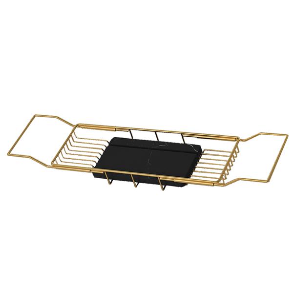 Lacava - Metal Tub Bridge With Adjustable Width And Marble Shelf