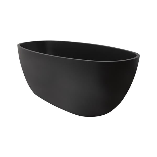 Lacava - Eleganza Free-Standing Soaking Bathtub Made Of White Solid Surface