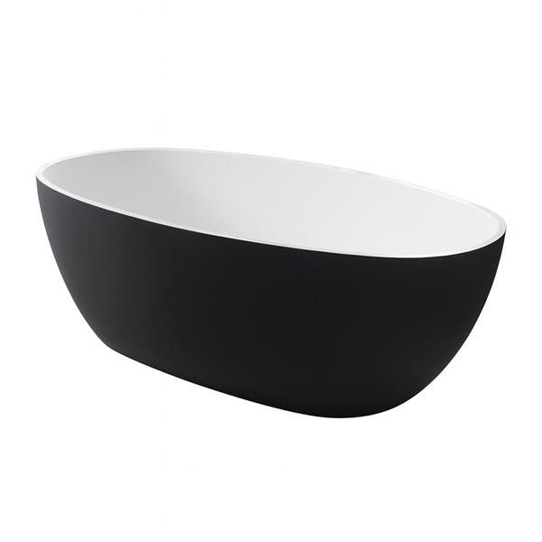 Lacava - Eleganza Free-Standing Soaking Bathtub Made Of White Solid Surface