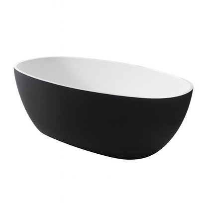 Lacava - Eleganza Free-Standing Soaking Bathtub Made Of White Solid Surface
