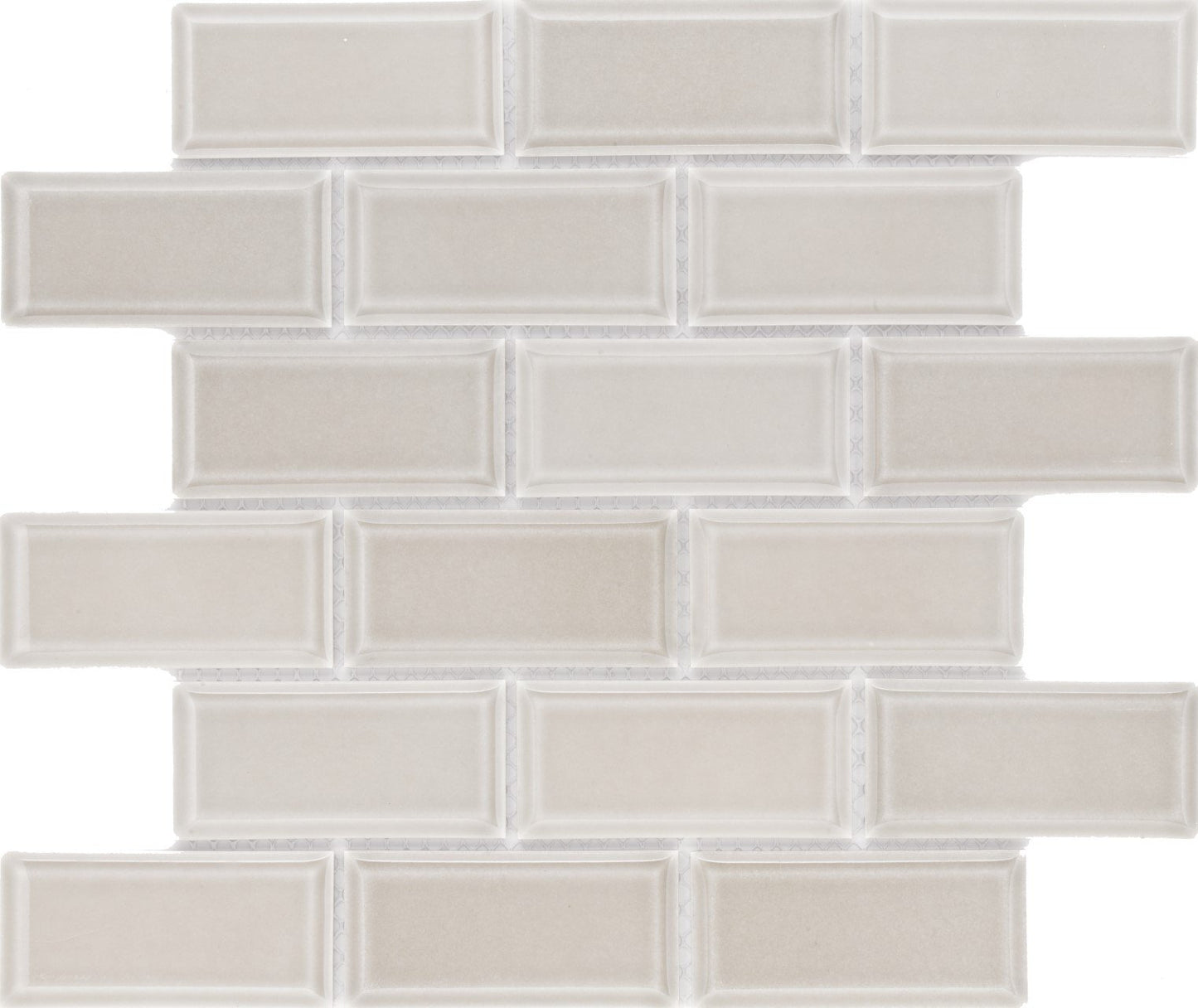 Roca Tile - 2 x 4 Brick Beveled 12 x 12 MosaicMax