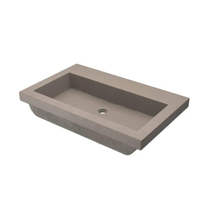 Native Trails - Trough 3019 NativeStone Rectangular Bathroom Sink