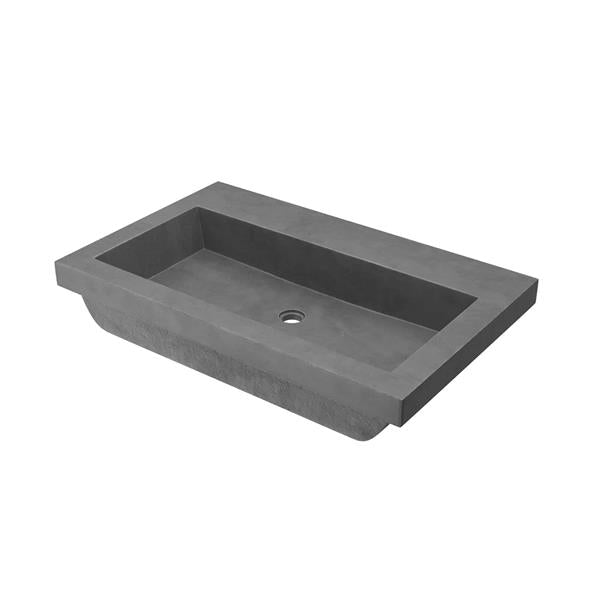Native Trails - Trough 3019 NativeStone Rectangular Bathroom Sink