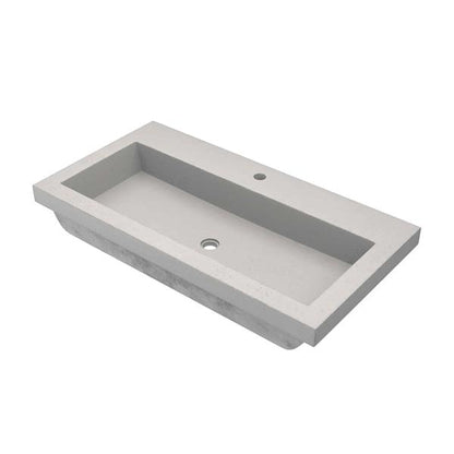 Native Trails - Trough 3619 NativeStone Rectangular Bathroom Sink