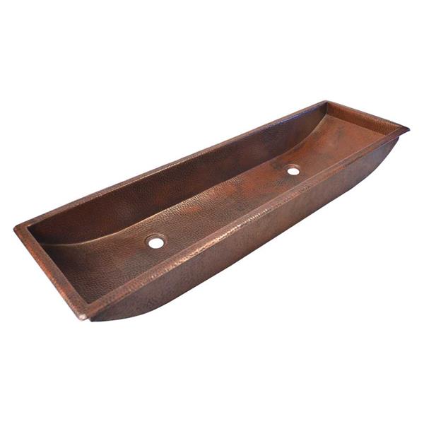 Native Trails - Trough 48 Copper Bathroom Sink