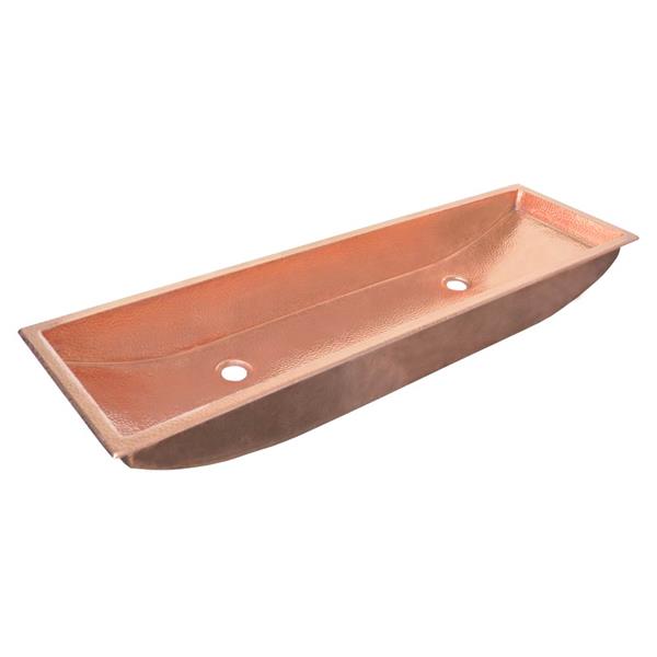Native Trails - Trough 48 Copper Bathroom Sink