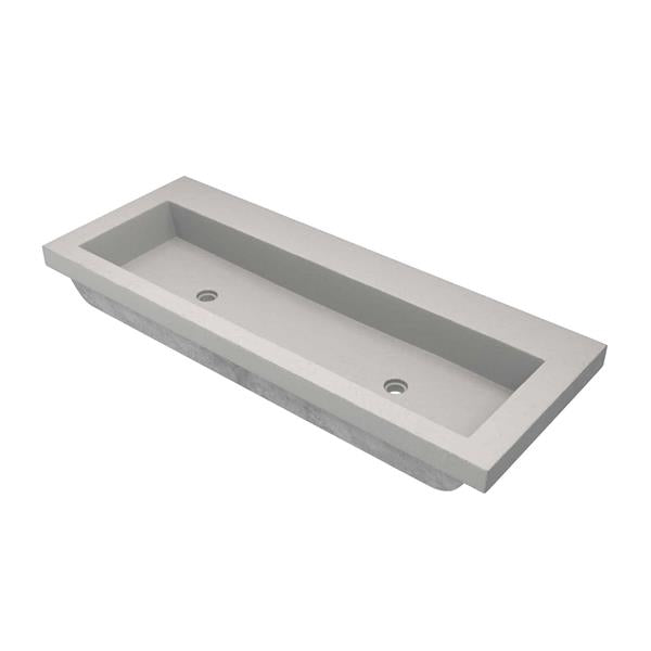 Native Trails - Trough 4819 NativeStone Rectangular Bathroom Sink
