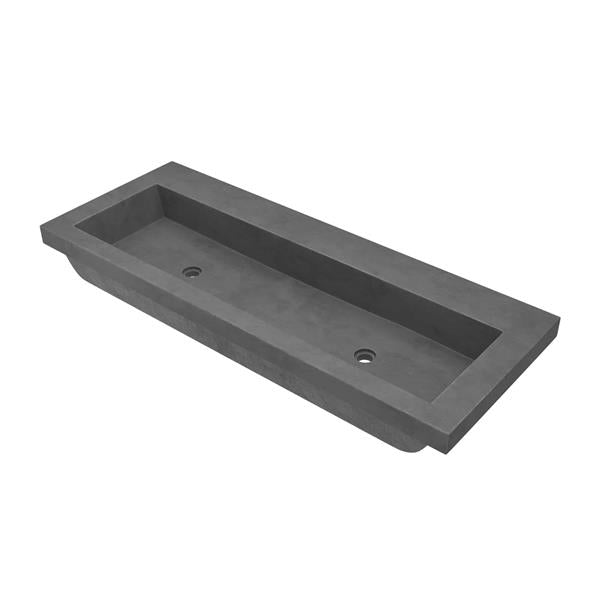 Native Trails - Trough 4819 NativeStone Rectangular Bathroom Sink