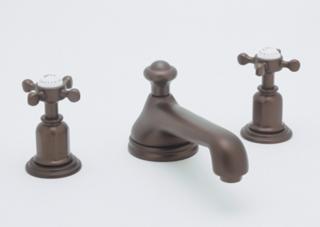 Rohl - Perrin & Rowe Edwardian Widespread Lavatory Faucet With Low Spout