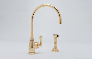 Rohl - Perrin & Rowe Georgian Era Kitchen Faucet With Side Spray
