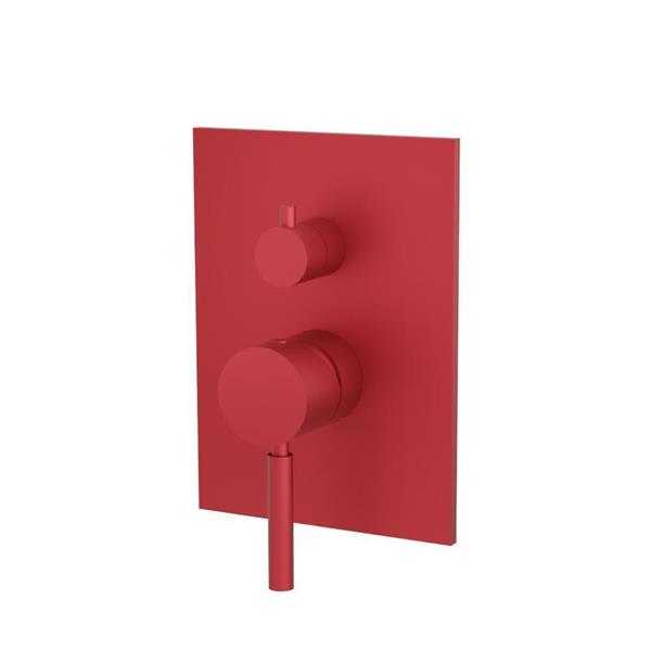 Flusso - Tub / Shower Trim With Pressure Balance Valve - 2-Output