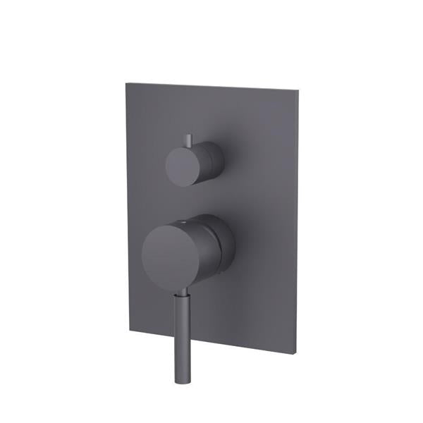 Flusso - Tub / Shower Trim With Pressure Balance Valve - 2-Output