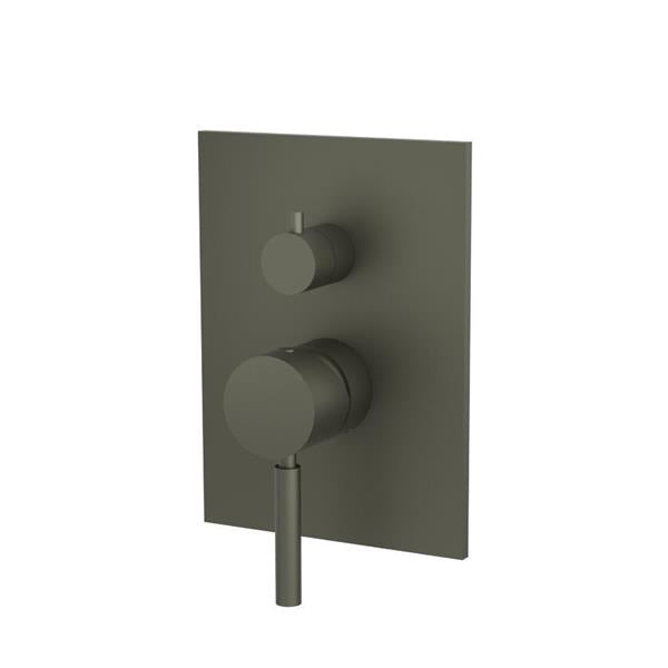 Flusso - Tub / Shower Trim With Pressure Balance Valve - 2-Output