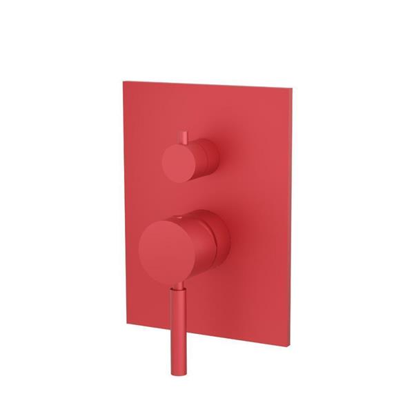 Flusso - Tub / Shower Trim With Pressure Balance Valve - 2-Output