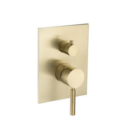 Flusso - Tub / Shower Trim With Pressure Balance Valve - 2-Output