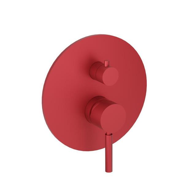 Flusso - Tub / Shower Trim With Pressure Balance Valve - 2-Output