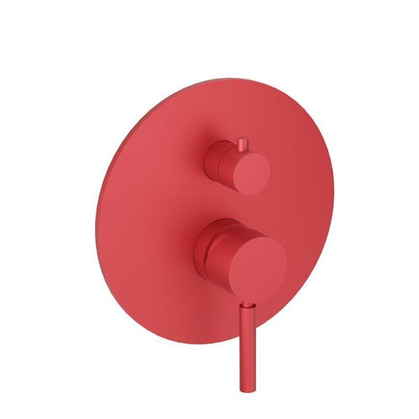 Flusso - Tub / Shower Trim With Pressure Balance Valve - 2-Output