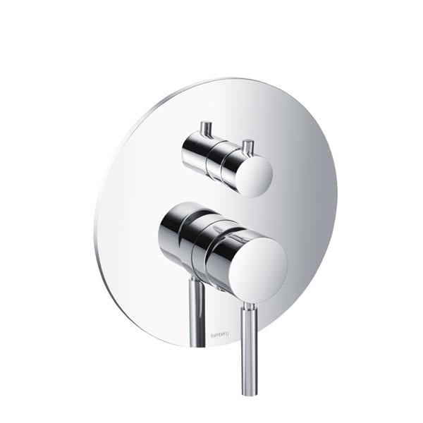 Flusso - Tub / Shower Trim With Pressure Balance Valve - 2-Output