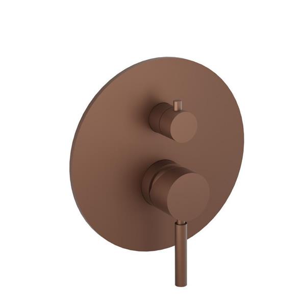 Flusso - Tub / Shower Trim With Pressure Balance Valve - 2-Output