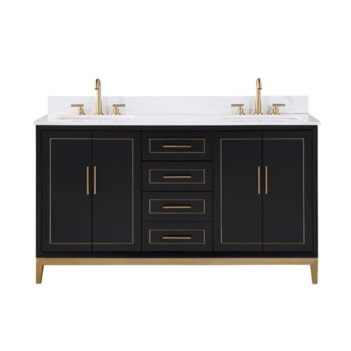 Bemma - Gracie 60 Inch Bathroom Vanity with Top and Sink