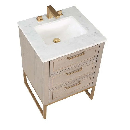 Bemma - Markham 24 Inch Bathroom Vanity with Top and Sink