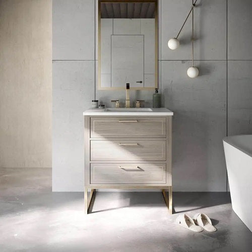 Bemma - Markham 30 Inch Bathroom Vanity with Top and Sink