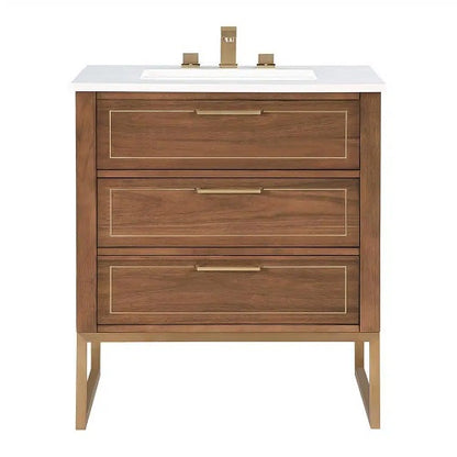 Bemma - Markham 30 Inch Bathroom Vanity with Top and Sink