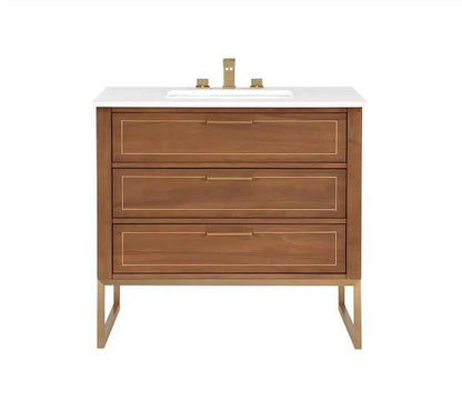 Bemma - Markham 36 Inch Bathroom Vanity with Top and Sink