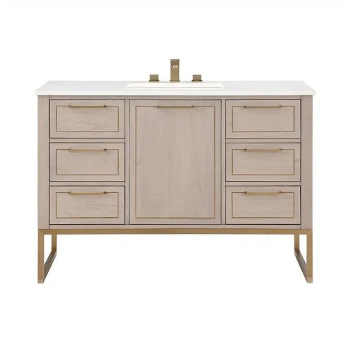 Bemma - Markham 48 Inch Bathroom Vanity with Top and Sink