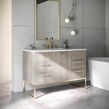Bemma - Markham 48 Inch Bathroom Vanity with Top and Sink