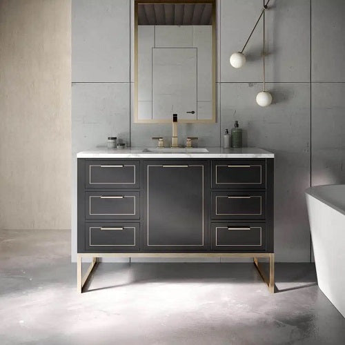 Bemma - Markham 48 Inch Bathroom Vanity with Top and Sink