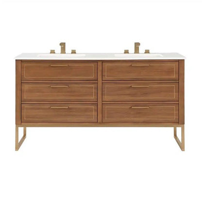 Bemma - Markham 60 Inch Bathroom Vanity with Top and Sink