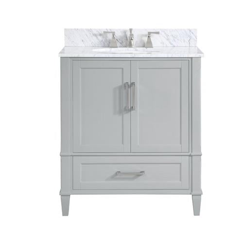 Bemma - Montauk 30 Inch Bathroom Vanity with Top and Sink