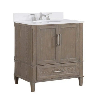 Bemma - Montauk 30 Inch Bathroom Vanity with Top and Sink