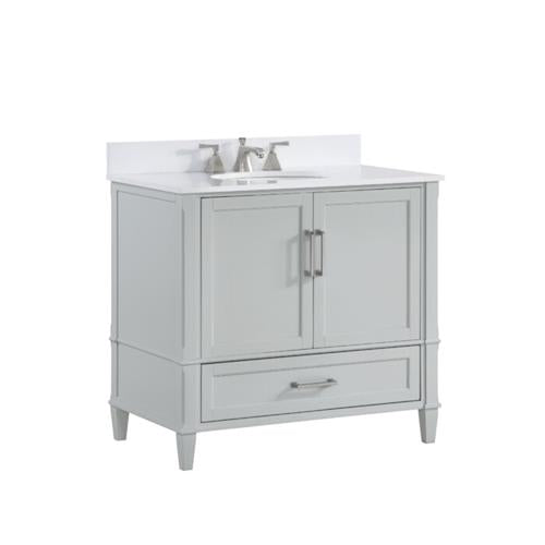 Bemma - Montauk 36 Inch Bathroom Vanity with Top and Sink