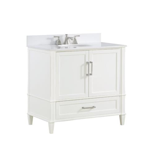 Bemma - Montauk 36 Inch Bathroom Vanity with Top and Sink