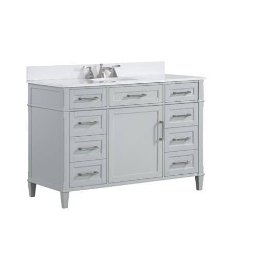 Bemma - Montauk 48 Inch Bathroom Vanity with Top and Sink