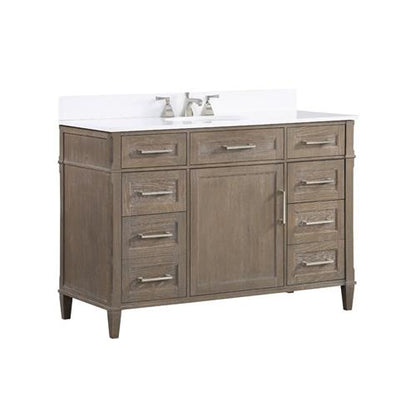 Bemma - Montauk 48 Inch Bathroom Vanity with Top and Sink