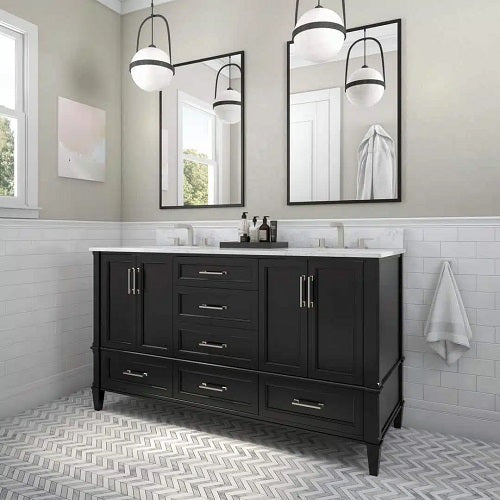 Bemma - Montauk 60 Inch Bathroom Vanity with Top and Sink