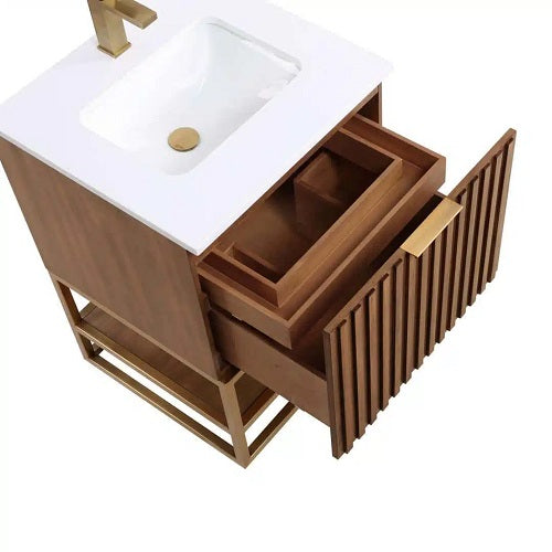 Bemma - Terra 24 Inch Bathroom Vanity with Top and Sink