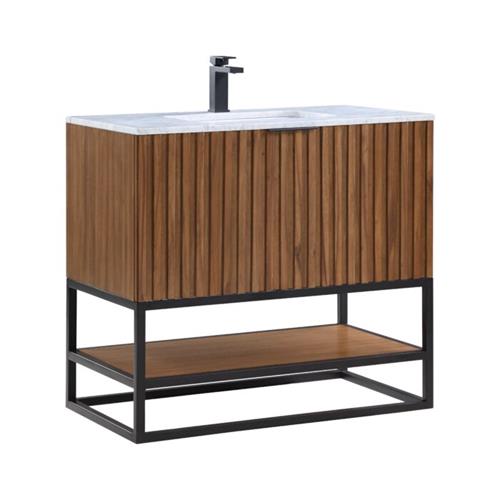 Bemma - Terra 36 Inch Bathroom Vanity with Top and Sink