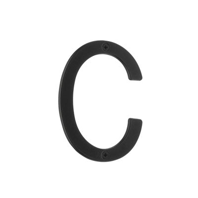 Beslagsboden - Villa House Letter C In Brushed Brass