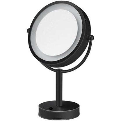 Ico - 8.5 Inch Double Sided Lighted Freestanding Mirror